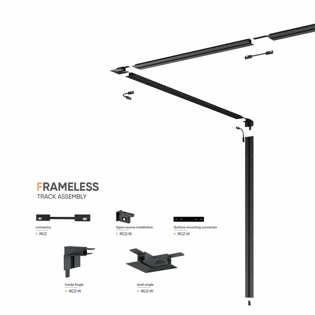 Магнитная шина Skarlat RCZ-W24V 2M BK - фото 3