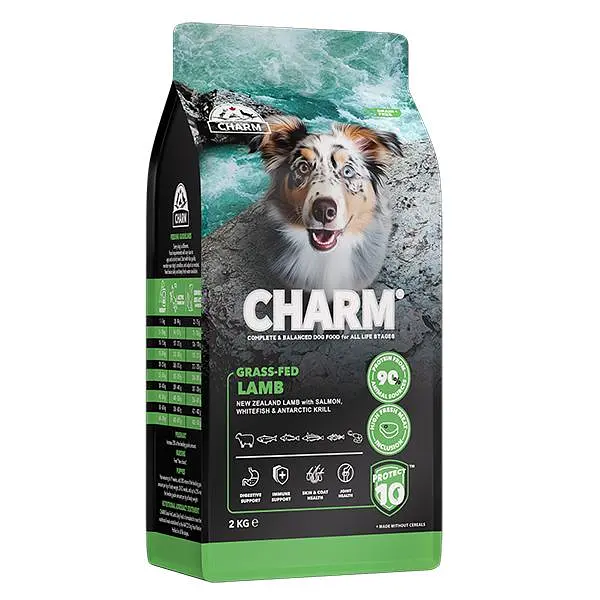 Сухий беззерновий корм для собак Charm Grass-Fed Lamb Чарм холістик, Ягня вигодуване на траві 2 кг (1001393)