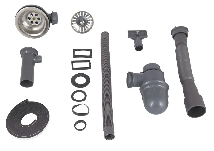 Кухонна мийка Brinex 510-D 0,8 мм, врізна BRIN510MDEC08 - фото 8