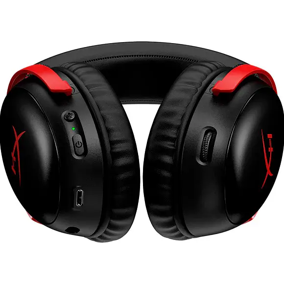 Игровые наушники HyperX Cloud III Wireless Black/Red (77Z46AA) [101888] - фото 5