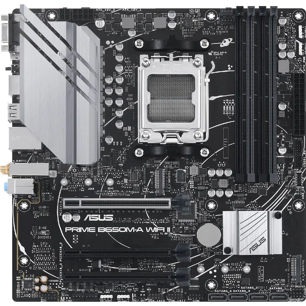 Материнська плата Asus Prime B650M-A WIFI II (90MB1EG0-M0EAY0) [176178] - фото 2