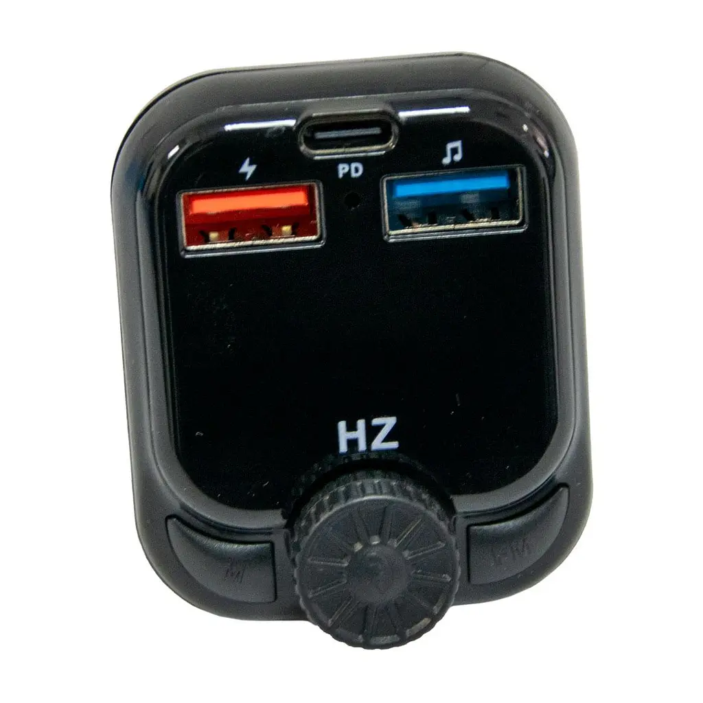 ФМ модулятор в машину автомобільний трансмітер із зарядкою HZ H43+ BT TYPE-C - фото 4