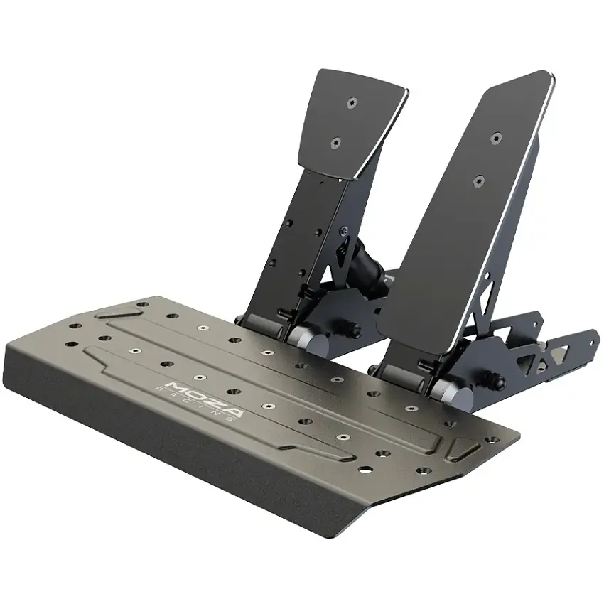 Комплект педалей MOZA SR-P USB тензодатчик 100 кг черный - фото 4