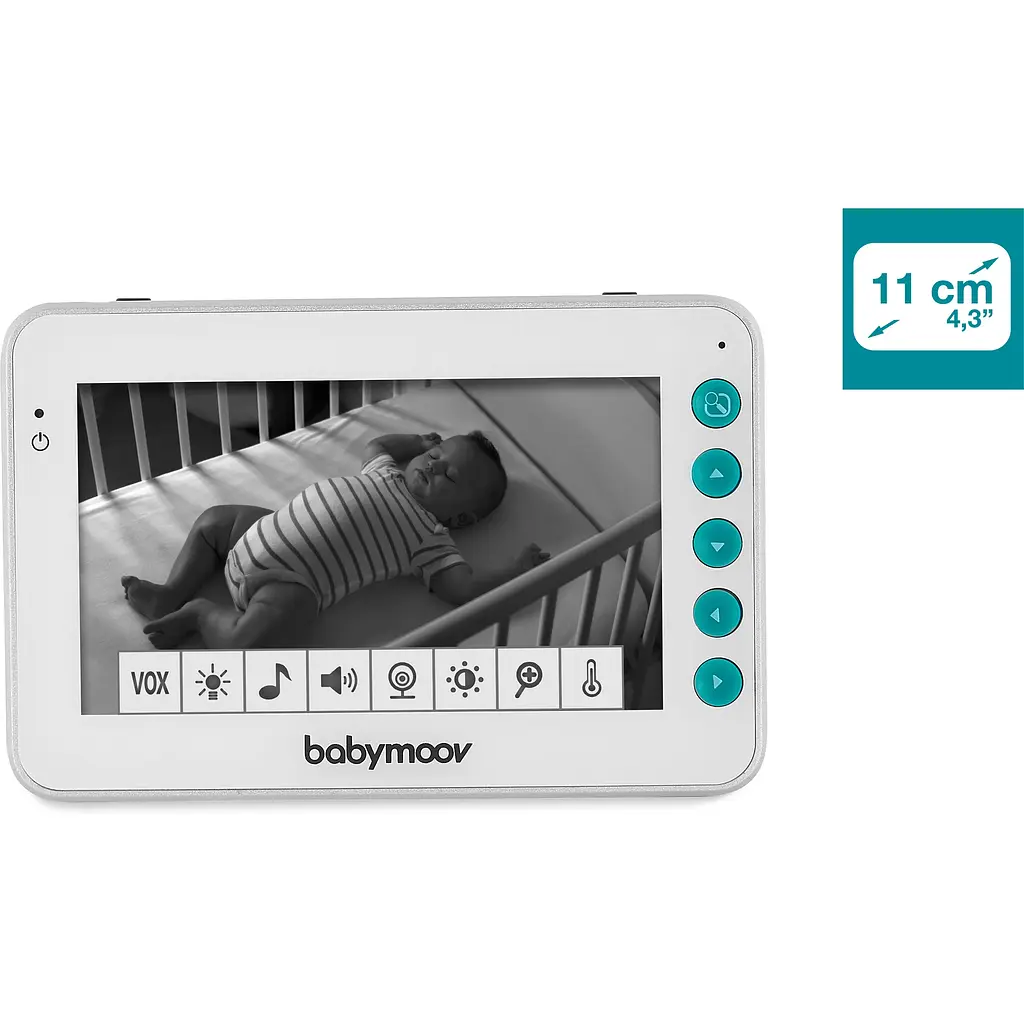 Відеоняня Babymonitor YOO-MOOV біла (A014417) - фото 3