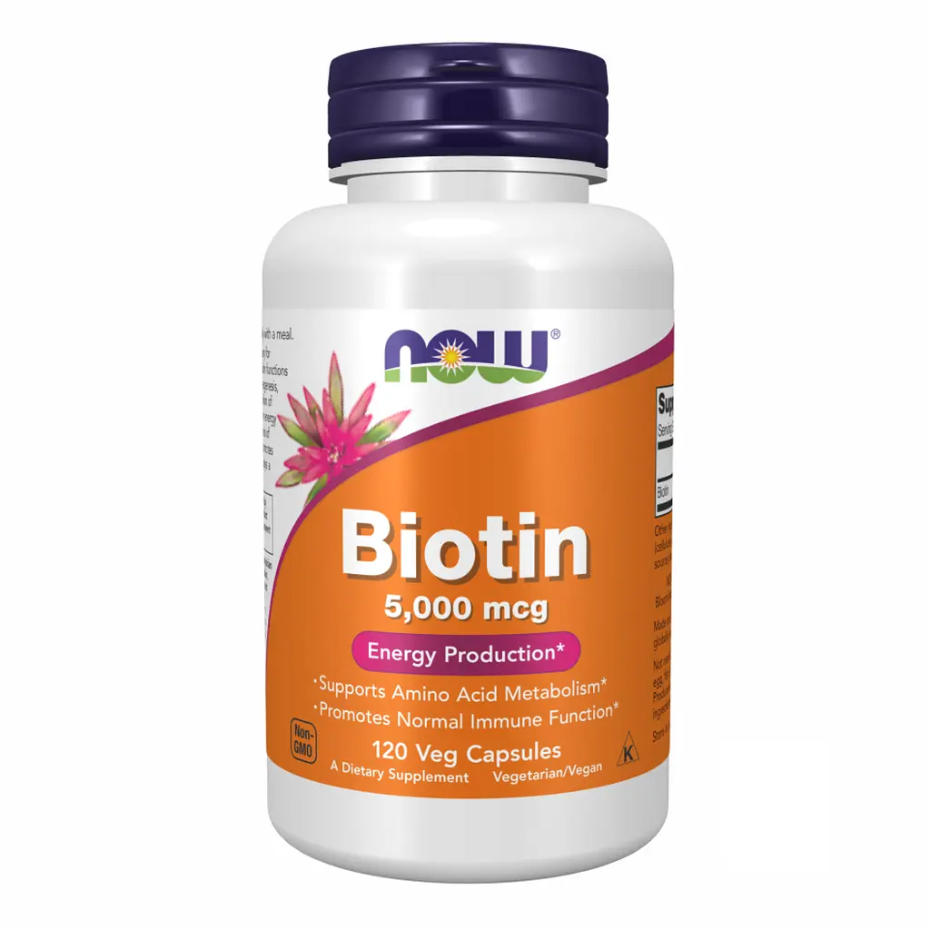 Біотин BIOTIN 5000mcg 120 vcaps
