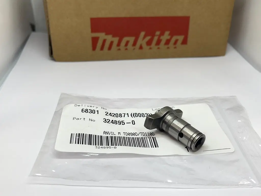 Вал (шпіндель) з бітотримачем гвинтокрута Makita TD110D (324895-0) - фото 5
