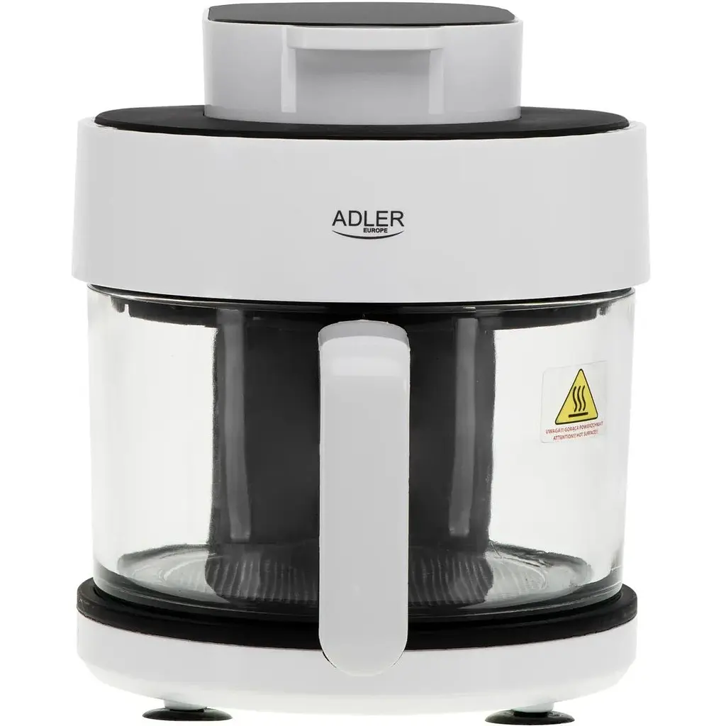 Аерофритюрниця Adler AD 6316 зі скляною чашею 1400 Вт 3 л - фото 4