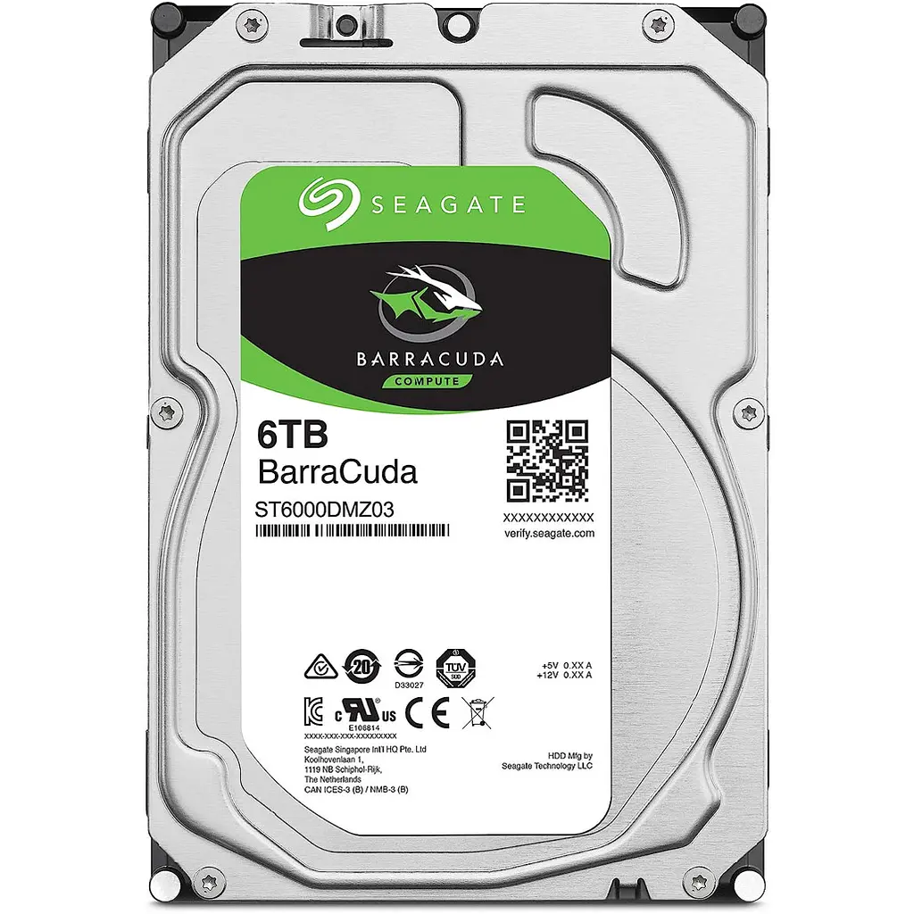 Жесткий диск 3.5" Seagate BarraCuda 6TB SATA 256MB [ST6000DM003] [81237] - фото 2