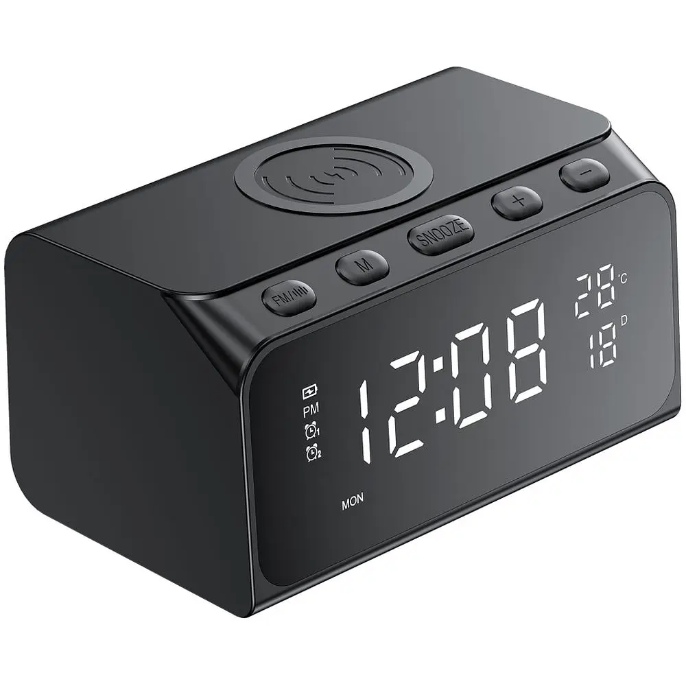 Беспроводное зарядное устройство Havit W3041 15W 6 в 1 black (HV-W3041) - фото 3