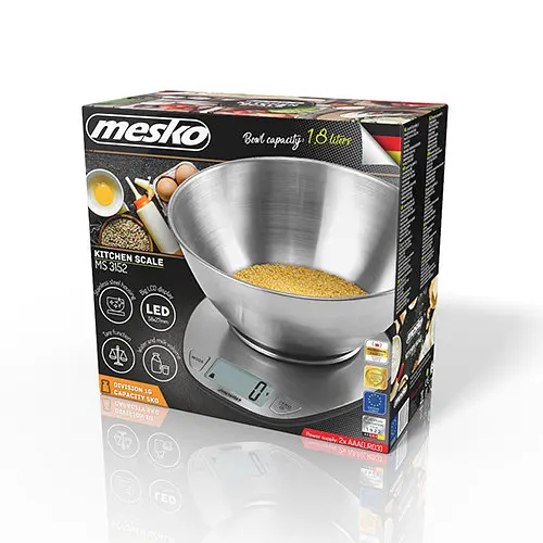 Ваги кухонні Mesko MS 3152 - фото 8