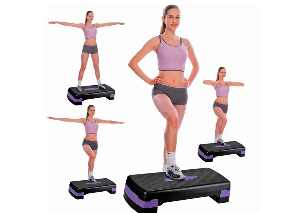 Степ-платформа EasyFit Step-B 2-ступінчаста фіолетова (EF-0540-V) - фото 4