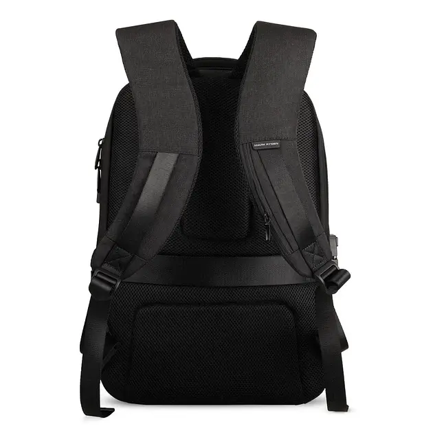 Рюкзак міський для ноутбука 15.6" Mark Ryden 9405 з USB та дощовиком 20л Black (18665) - фото 4