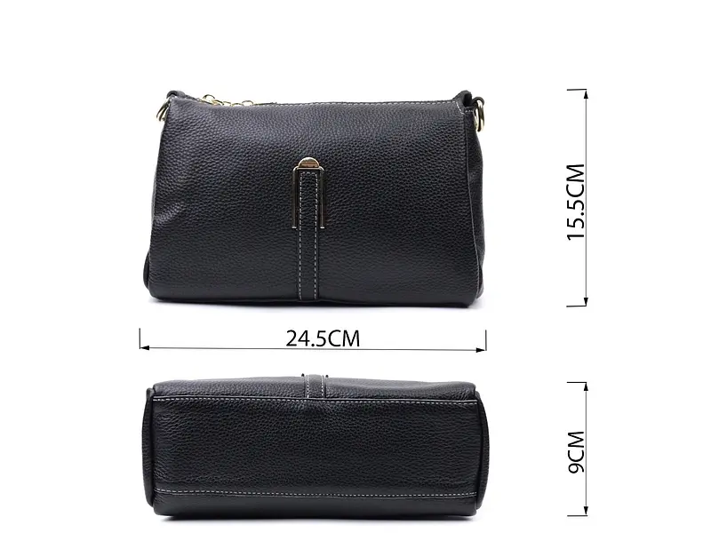 Жіноча шкіряна сумка Vintage 24.5х15.5х9 см sum0026559 - фото 3