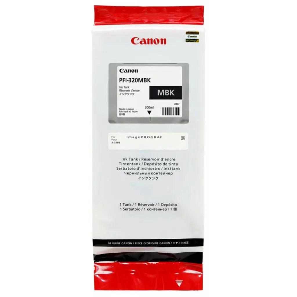 Картридж Canon PFI-320 Matte Black, 300ml (2889C001AA) - фото 2