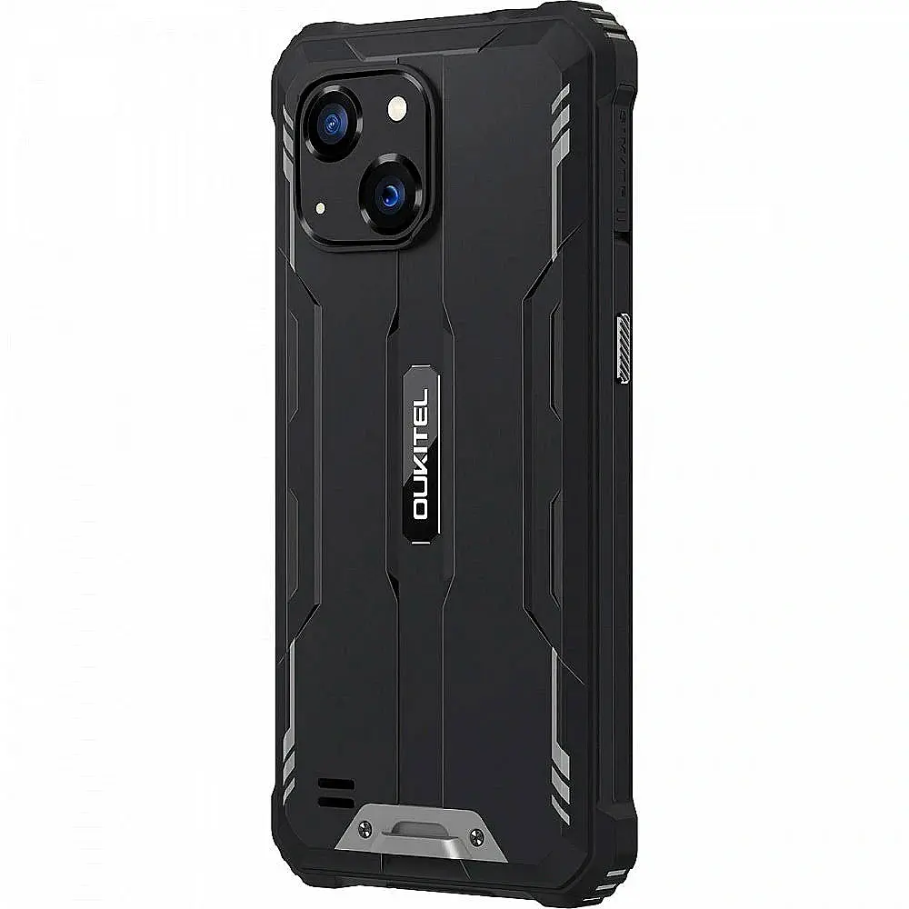 Смартфон Oulitel G2 593"HD+ /4GB/64GB/ T606/6300mAh /13+5Мп/ IP69K /NFC Black - фото 5