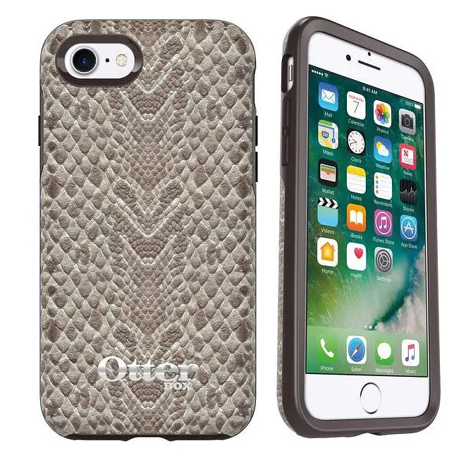 Чохол шкіряний протиударний OtterBox Symmetry Strada Limited Edition + захисне скло Alpha Glass для iPhone 7/8/SE SE 2 SE 3 2020 - фото 5