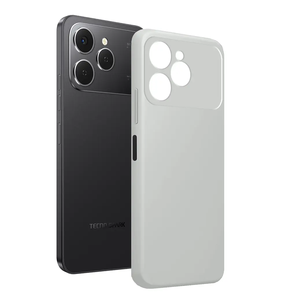 Чохол MAKE Tecno Spark 40 Silicone Titanium Grey - фото 2