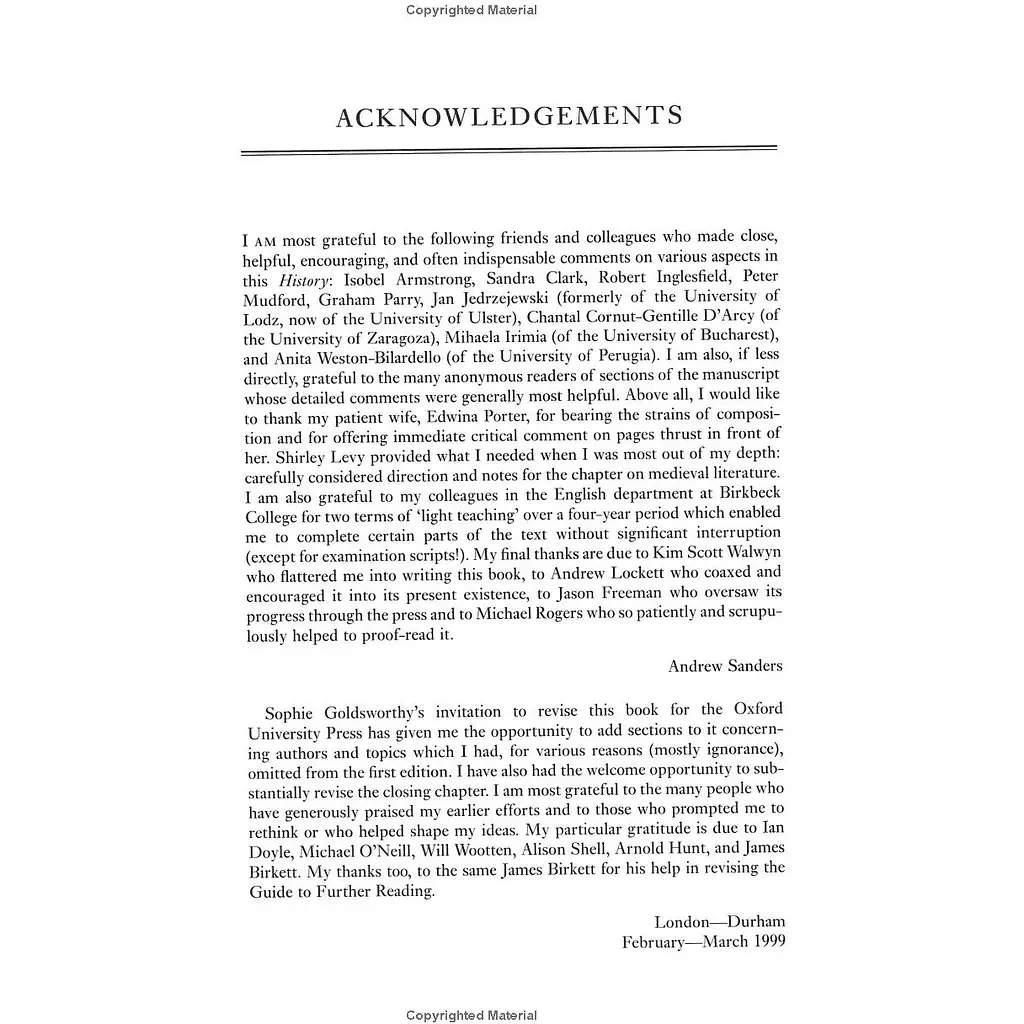 Short Oxford History of English Literature - Сандерс Эндрю - фото 3