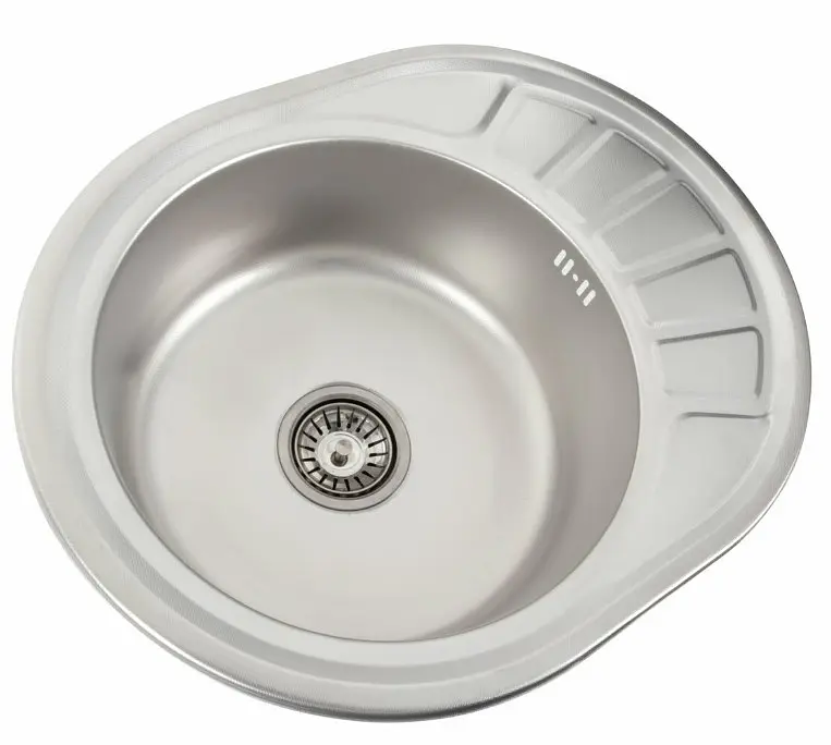 Кухонна мийка Platinum 5745 L декор 5745 0,8/180 мм (SP000000334) - фото 2