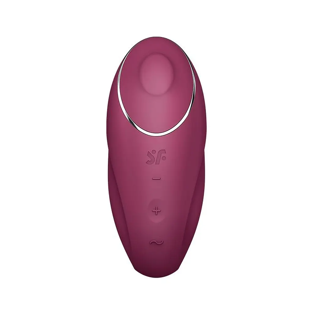 Кліторальний стимулятор Satisfyer Tap & Climax 1 Red - фото 3