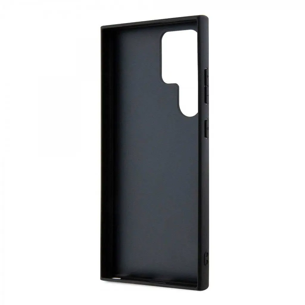 Чехол Karl Lagerfeld Saffiano Grip Stand Metal Logo Back Cover для Samsung Galaxy S24 Ultra Black (57983119534) - фото 5
