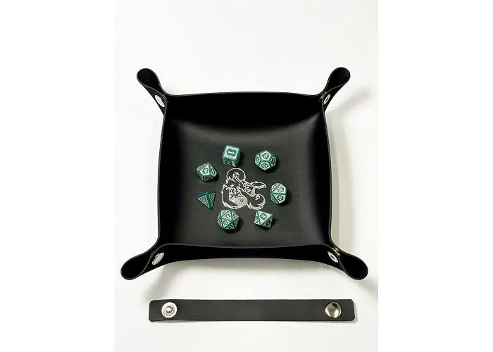 Настольная игра Планета Ігор Лоток для кубиков Дракон (черный) (Dice tray Dragon black) (pi-dt004) - фото 7