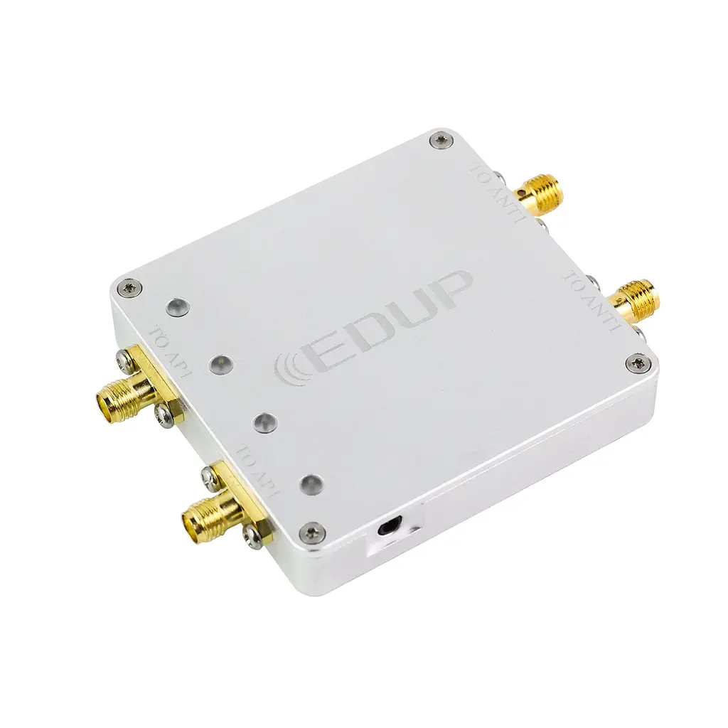 Підсилювач Wi-Fi 2.4 Ghz сигналу з антеною EDUP EP-AB023 бустер розширювач вайфай (18639) - фото 2
