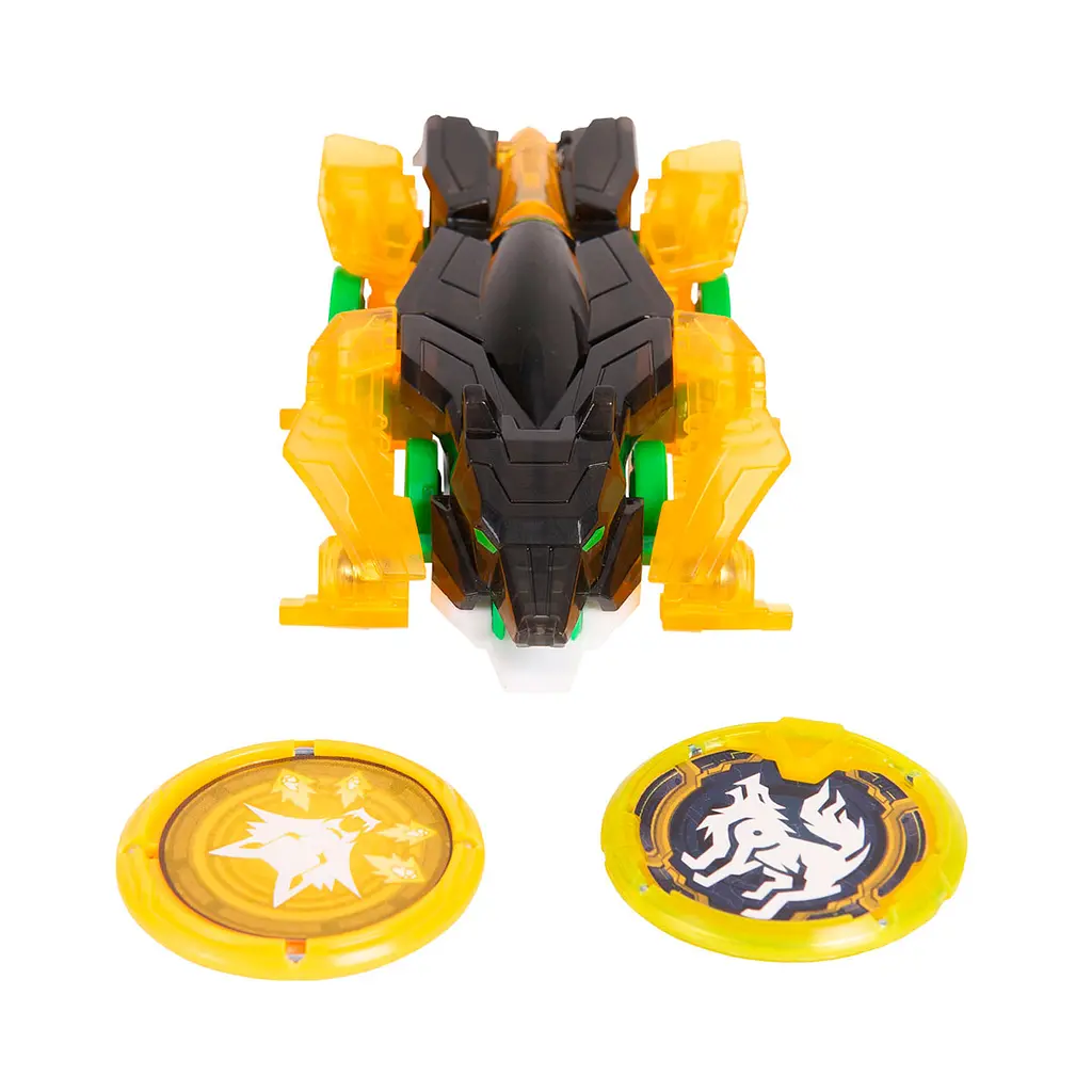 Машинка-трансформер Screechers Wild S3 L1 Роківульф (EU682103) - фото 3