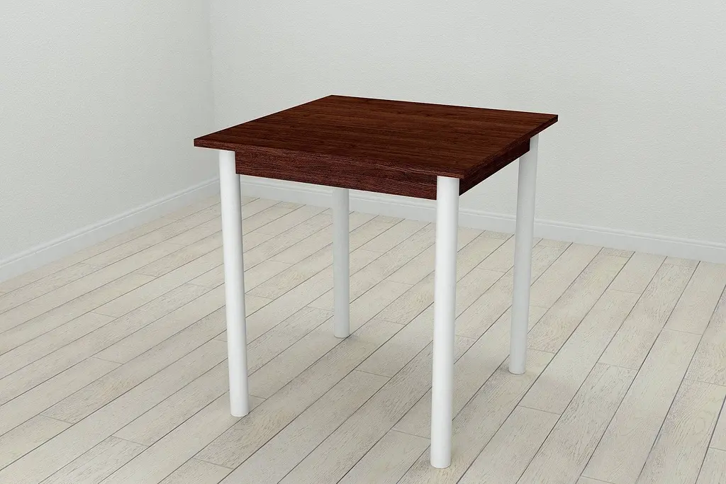 Стіл кухонний Ferrum-decor Агата 75x70x70 Білий ДСП Венге 16мм (FRD-105594) - фото 5