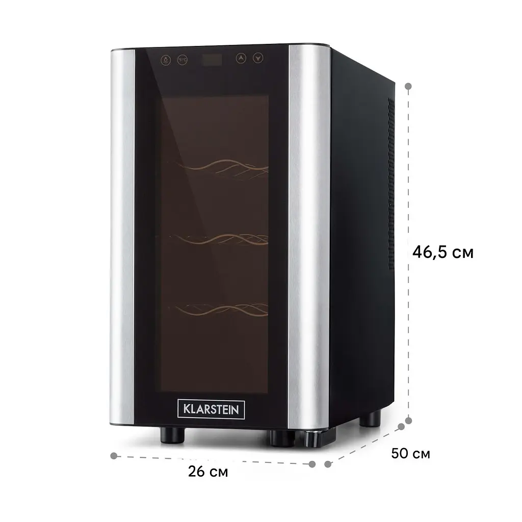 Винный холодильник Klarstein Reserva 8 Slim Uno (10035861) - фото 6