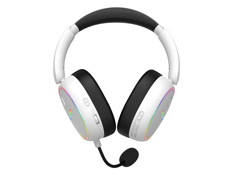 Ігрова гарнітура Hator Phoenix 2 Wireless White (ESH41) - фото 6
