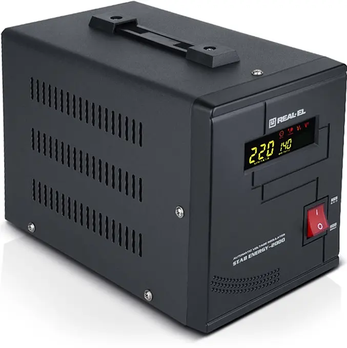 Стабілізатор REAL-EL STAB ENERGY-2000 (EL122400013) - фото 3