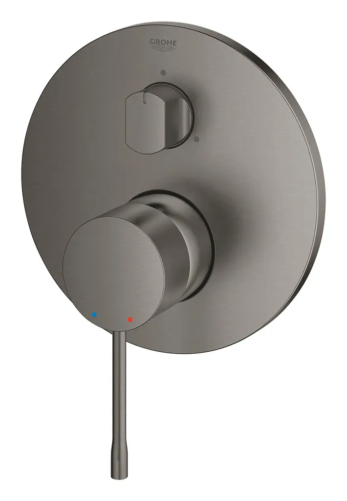 Смеситель скрытого монтажа с переключателем на 3 положения Grohe Essence 24092AL1, Графит - фото 3
