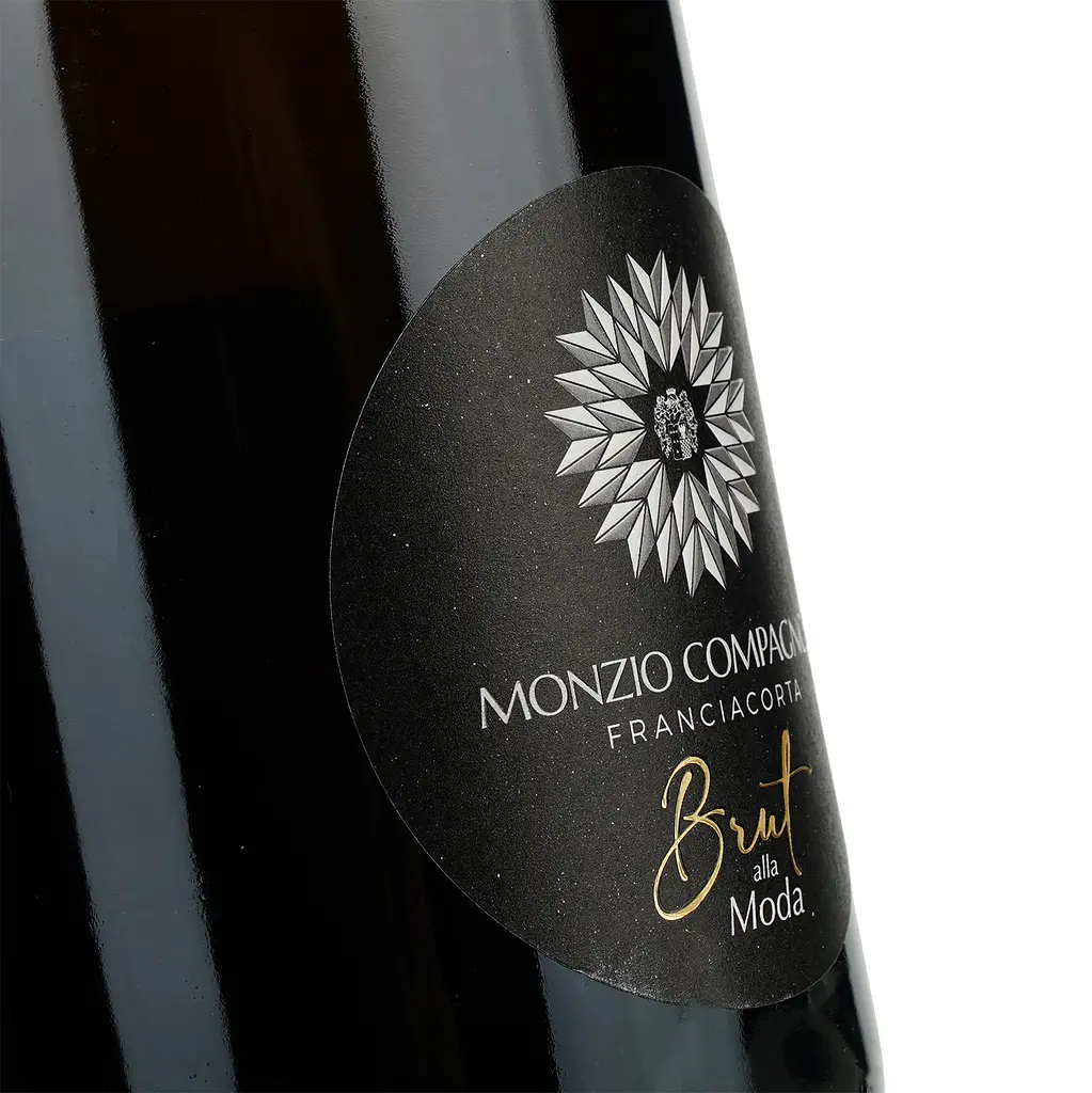 Игристое вино Compagnoni Franciacorta Brut Cuvee Alla Moda, белое, брют, 12,5%, 0,75 л - фото 3