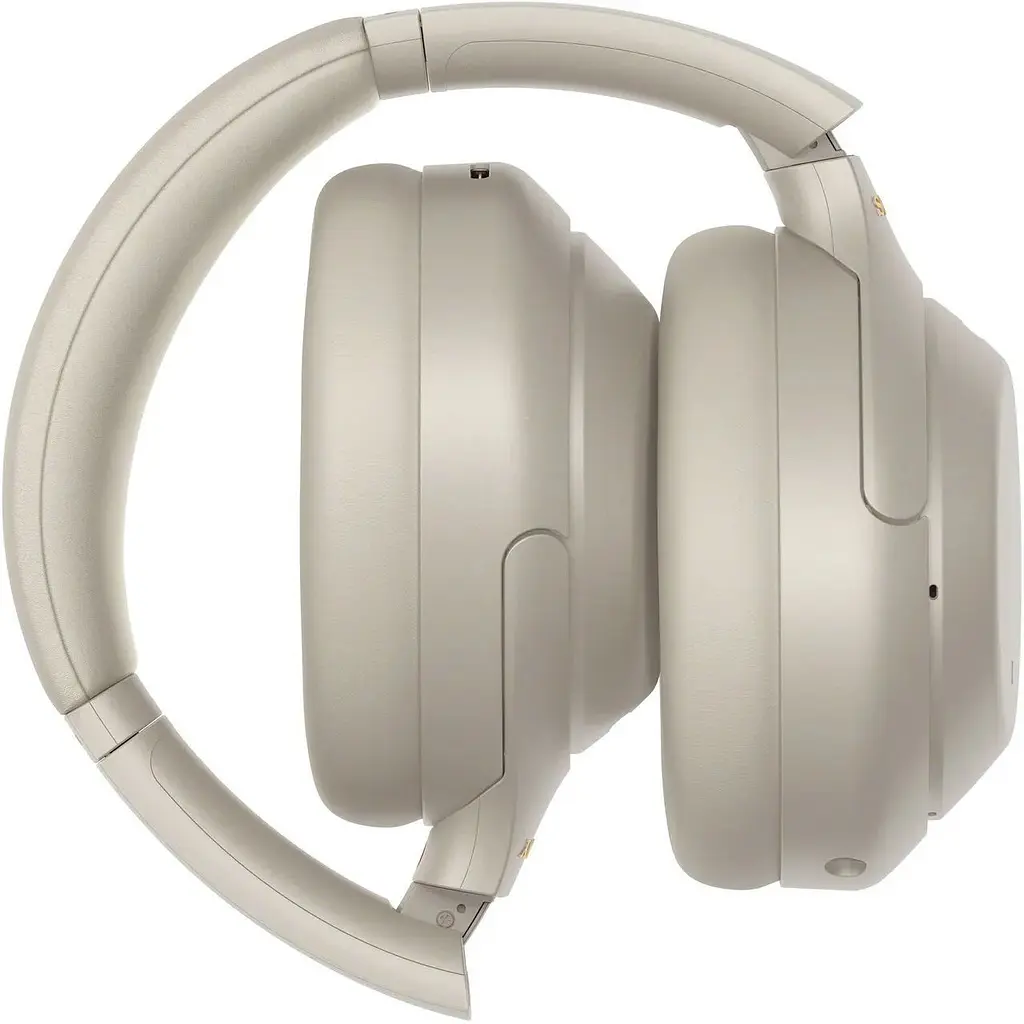 Наушники полноразмерные беспроводные Sony WH-1000XM4 silver (серые) - фото 2