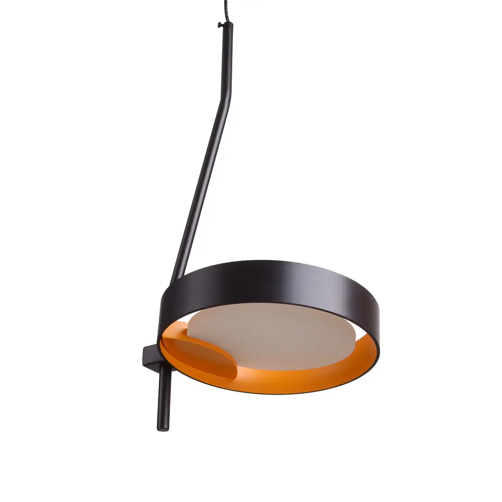 Світильник стельовий Brille підвісний BR-01 666S/1 LED 5W NW BK/G - фото 2
