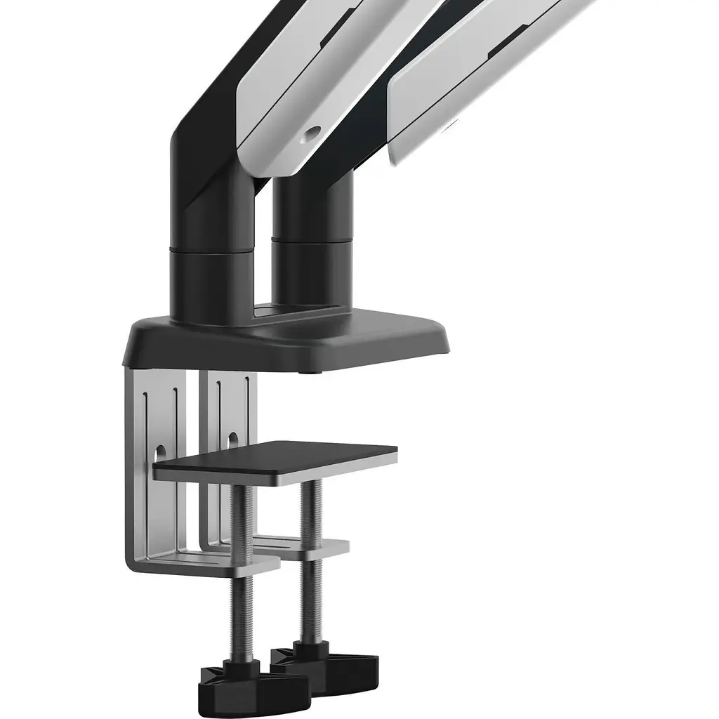 Настільне кріплення для моніторів Anda Seat Stealth Pro II Duo 17-42` Black White (AD-W-A9-2S-BW) [148300] - фото 7