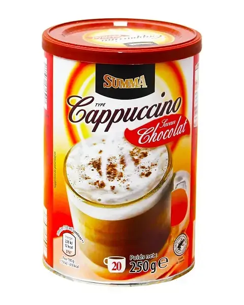 Капучіно Summa Cappuccino Chocolat шоколадний 250 г.