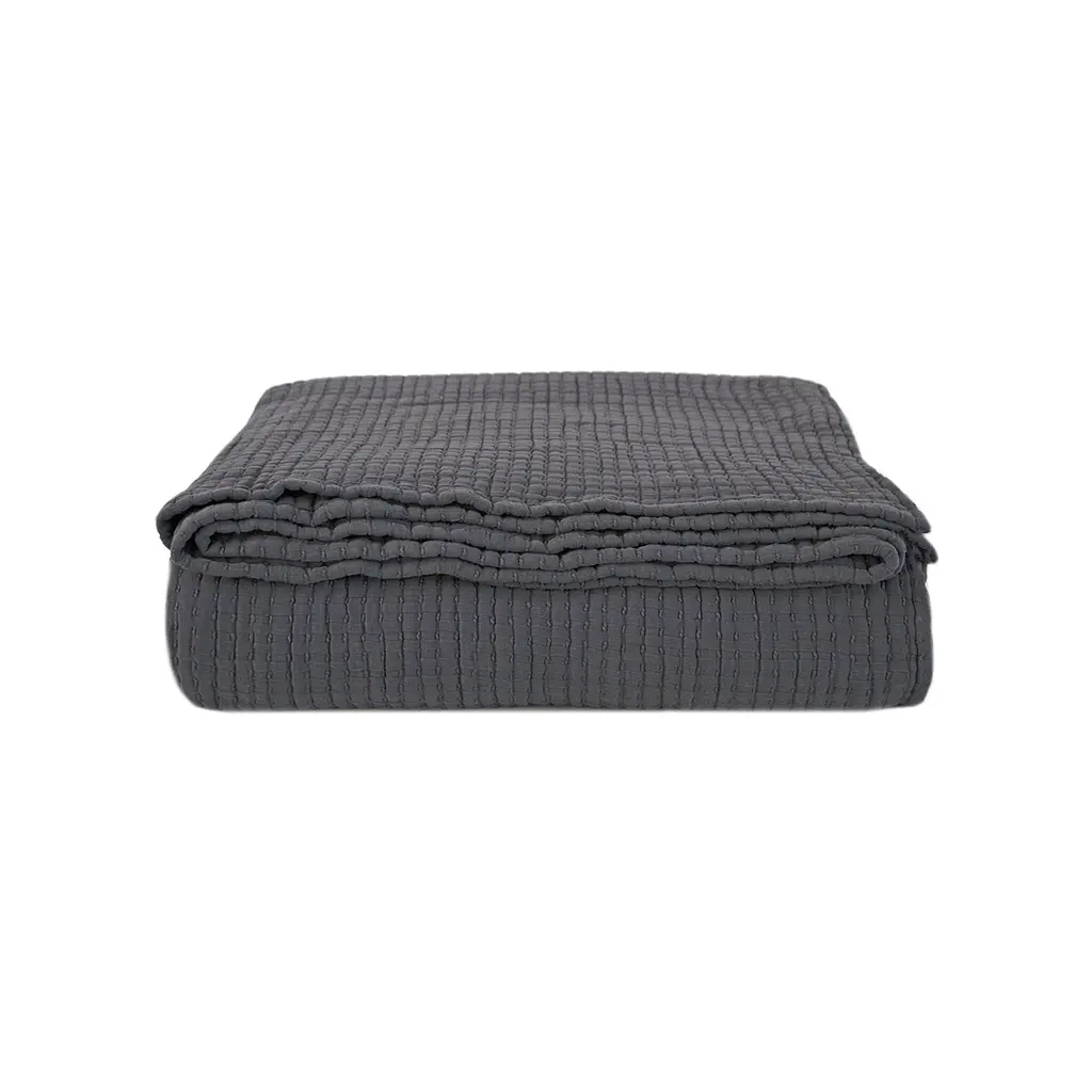 Покрывало Lotus Home - Leeds antrasit антрацит 240x260 - фото 5