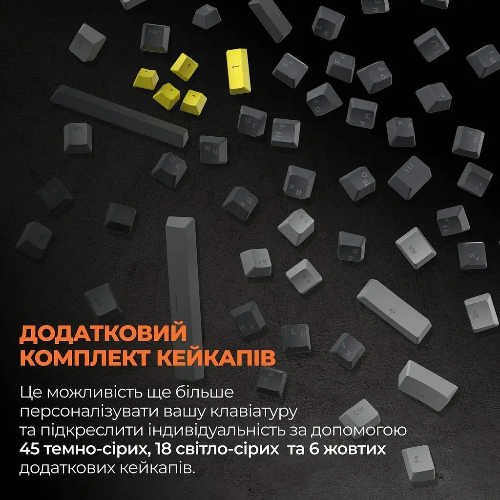 Клавіатура GamePro Asgard Fenrir MK130G Pro [144505] - фото 20