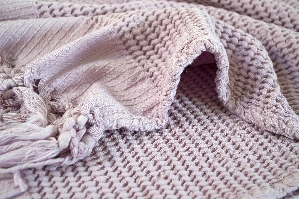 Плед Lotus Home - Rius lila сиреневый 130x170 - фото 5