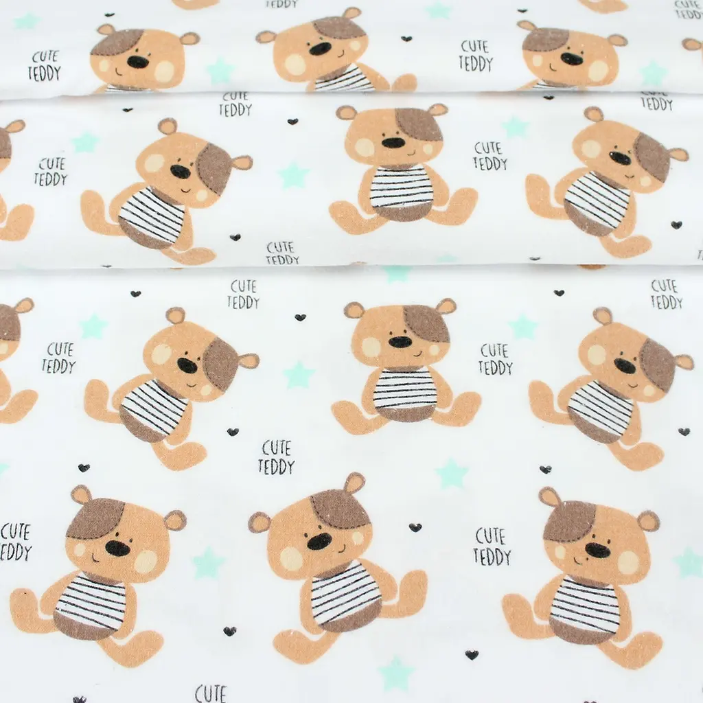 Фланелеві пелюшки 80х100 TEDDY BEAR CS2 COSAS (4822052435854) - фото 4