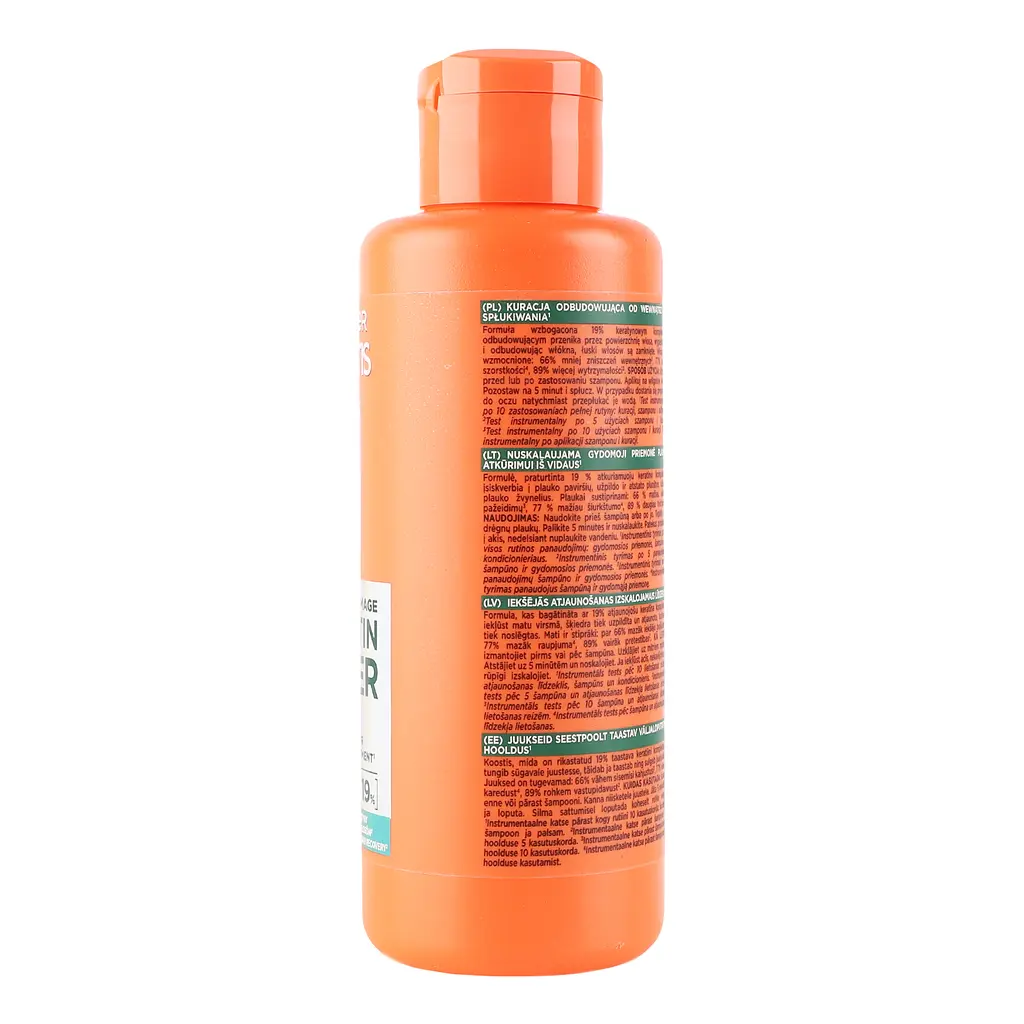 Змивний засіб для глибокого відновлення Garnier Fructis Keratin Filler 200 мл - фото 5