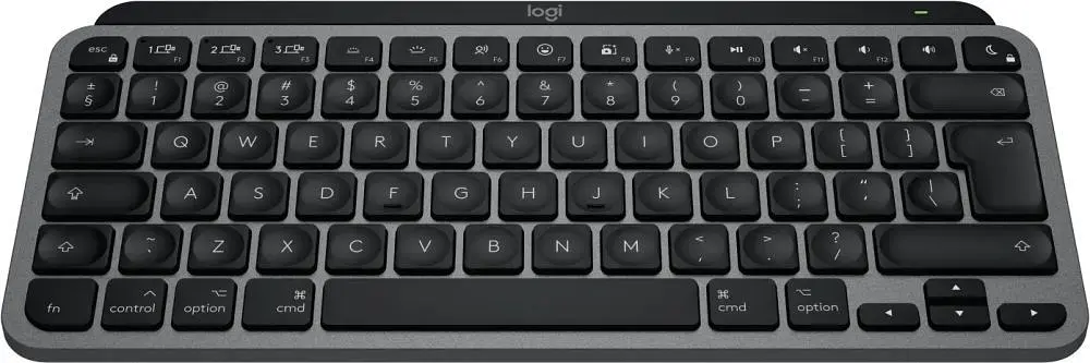 Клавіатура бездротова Logitech MX Keys Mini for Mac Minimalist Wireless Illuminated Space Gray (920-012652) - фото 3