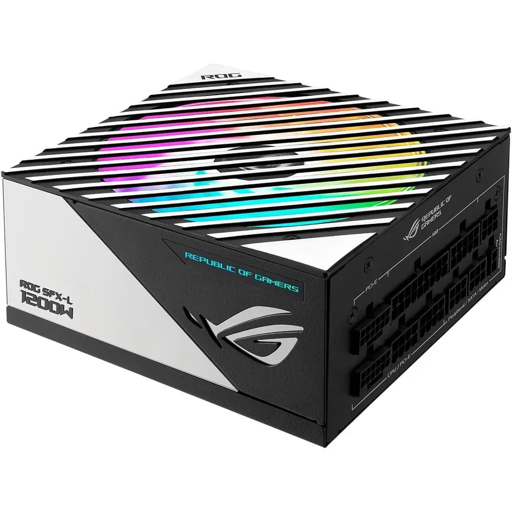 Блок питания ASUS ROG-LOKI-1200T-SFX-L-GAMING PCIE5 1200W Titanium (90YE00N0-B0NA00) - фото 5