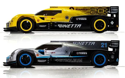 Набір гоночний трек Scalextric Ginetta Racers Set - EU Plug з автомобілями C1412P - фото 4