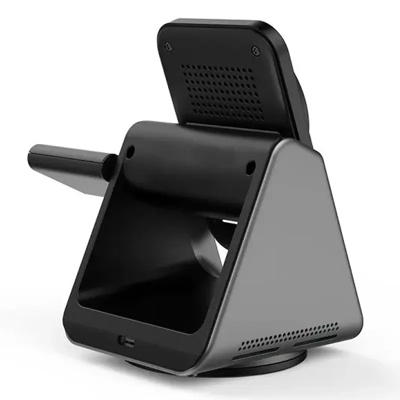 БЗП Wi-W018 3 in 1 Wireless Charger Grey Wiwu teh0029889 - фото 3