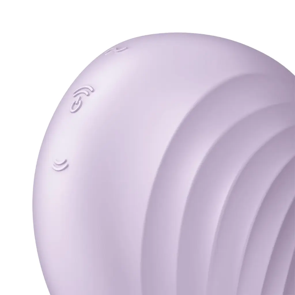 Вакуумний кліторальний вібратор - Satisfyer Pearl Diver Violet - фото 9