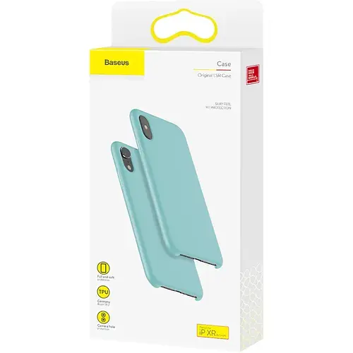 Чехол Baseus для iPhone XR Original LSR Tiffany (WIAPIPH61ASL03) - фото 6