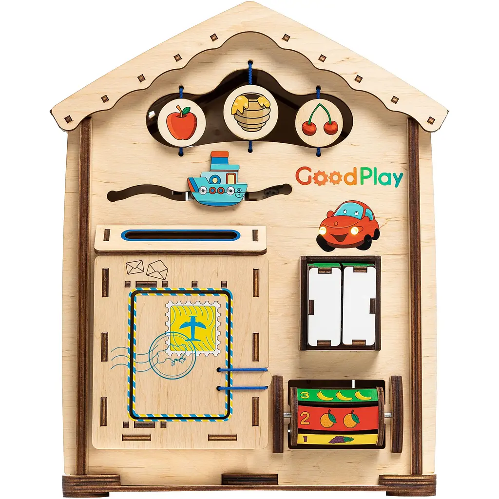Бизидом GoodPlay Мудрец с LED подсветкой 28х28х35 см (B104E) - фото 4